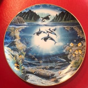 Danbury Mint Underwater Paradise collector’s plate